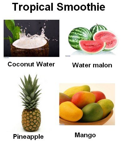 Tropical smoothie