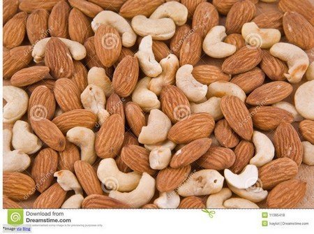 Cashews and Almonds