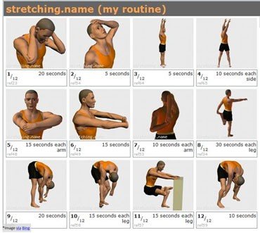 stretching exercises