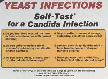 Yeast Infection Causes, Symptoms and Natural Treatments