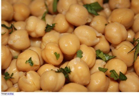 Chickpeas as potassium rich food