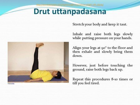 Drut uttanpadasana