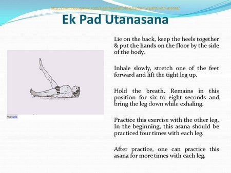 Ek Pad Utanasana