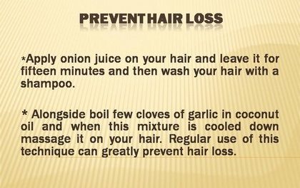 Home Remedies to Prevent Hair Loss