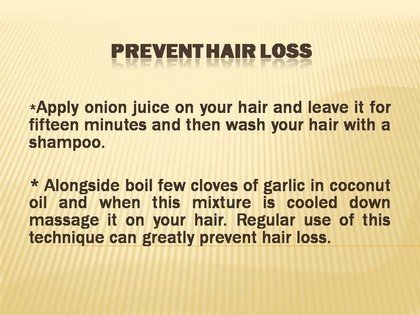 Home Remedies to Prevent Hair Loss