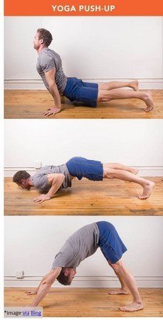 Yoga-Push-ups