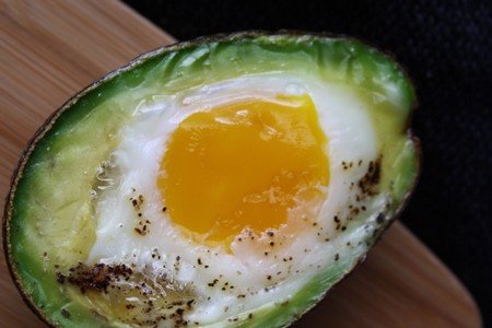 Baked egg in Avocado