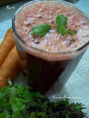 Carrot Beet Root juice