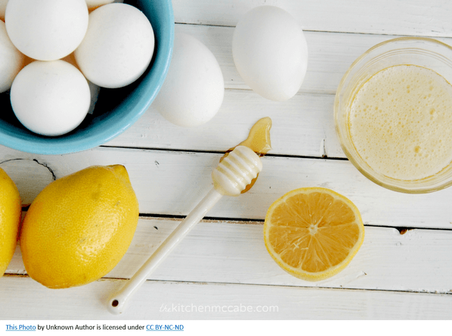 Facial egg mask