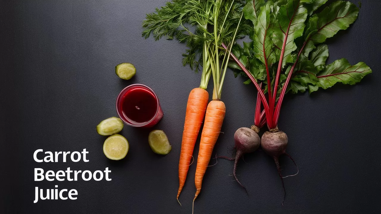 carrot beetroot juice in summer is healthy