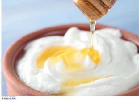 yogurt and honey