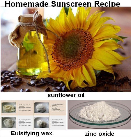Homemade Sunscreen Recipe
