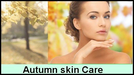 Autumn skincare