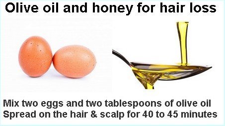 Olive oil for hair loss