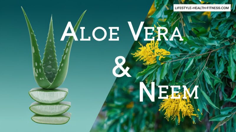 Use neem leaves and aloe vera for treating dandruff naturally.