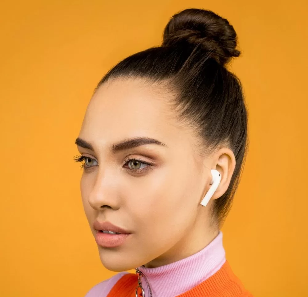 pin it up bun hairstyle