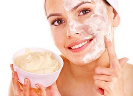 Milk face pack for brides