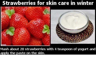 Strawberries-for-skin-care-in-winter