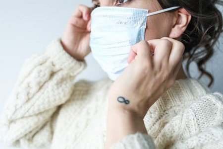 fabric face mask during corona times