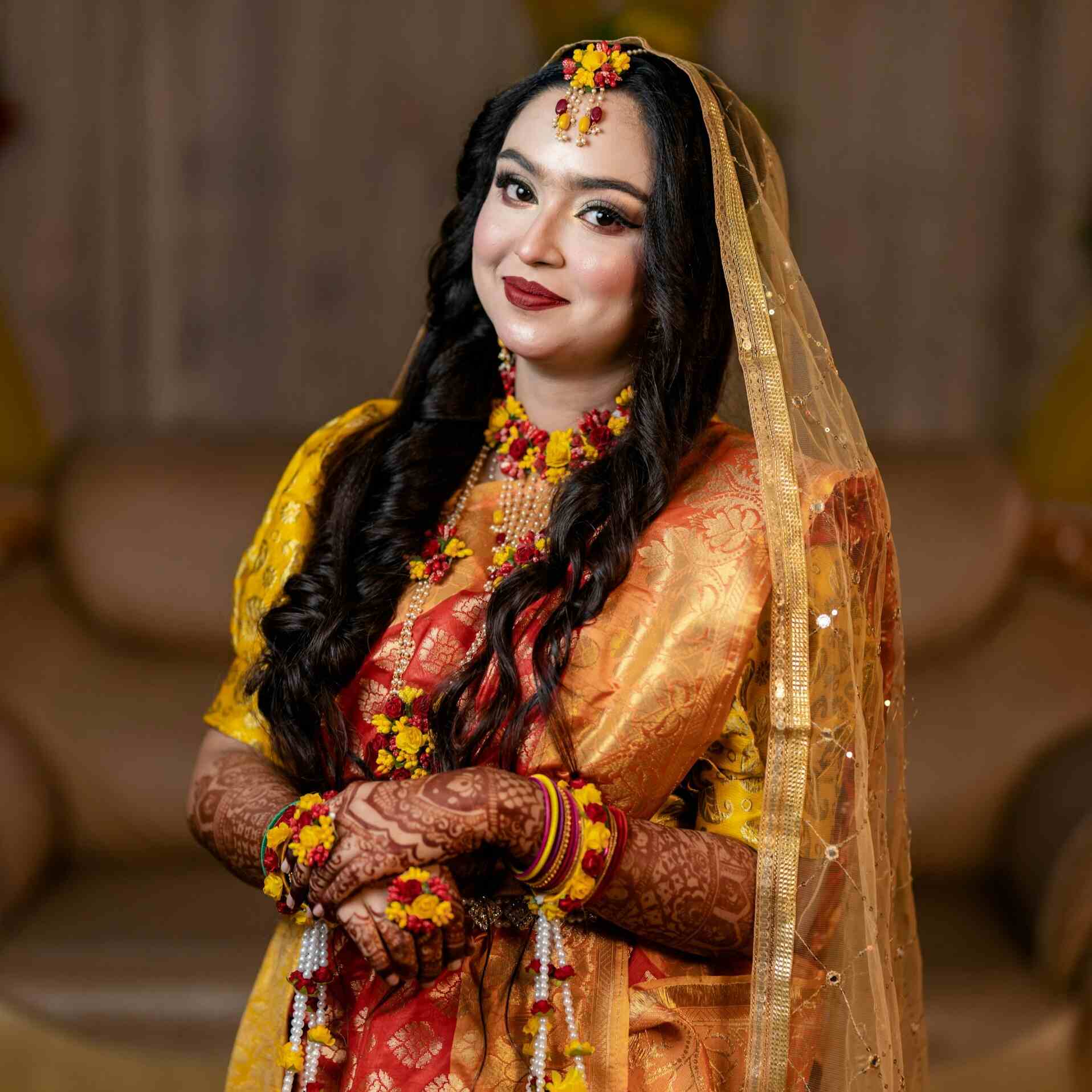 Wedding Colors For Indian Brides -Yellow Dress