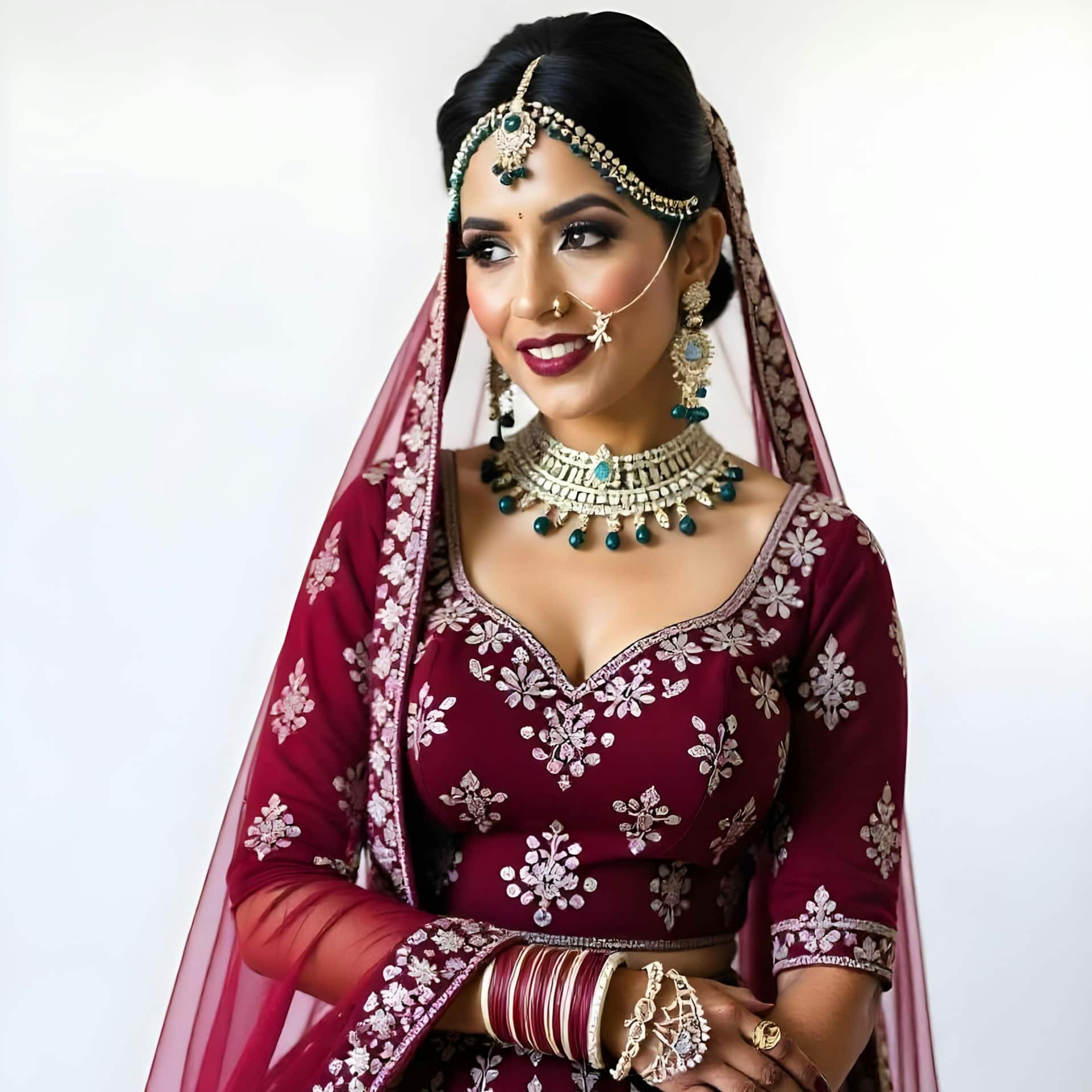 Magenta Wedding Color Dress